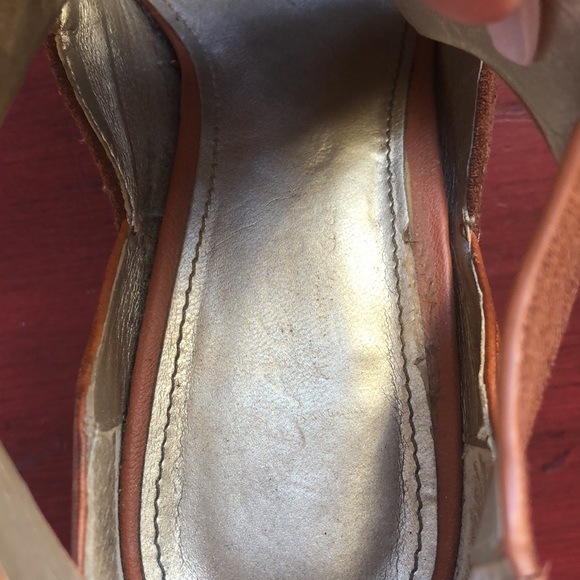 Reaction by Kenneth Cole lace up chunky heel. Size 7 1/2M - Picture 4 of 11